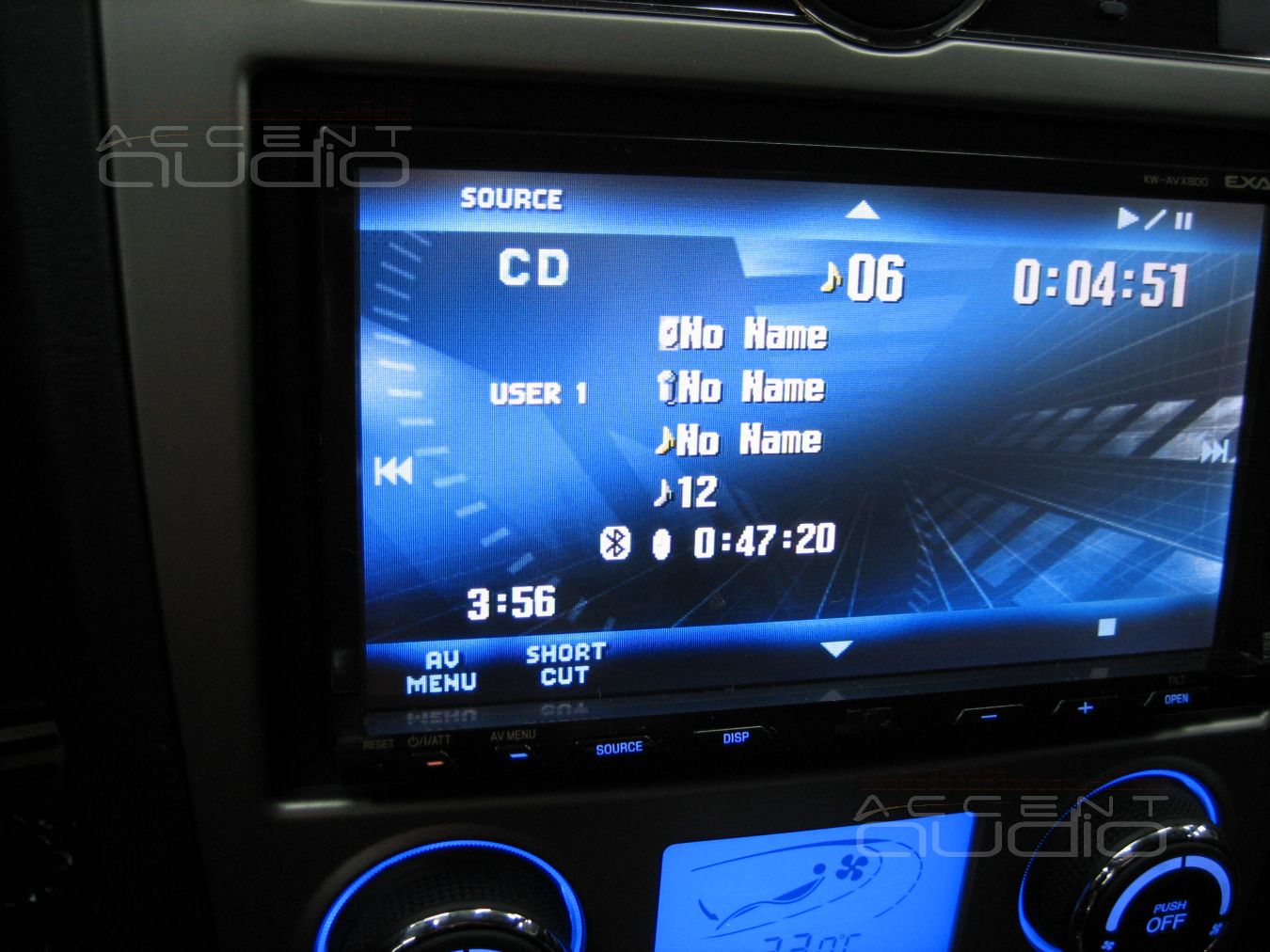 AV-центр+камера заднего вида в Hyundai Coupe NEW