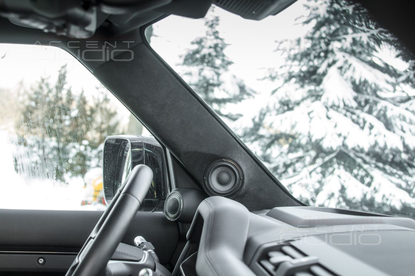 Выбор и дизайн: правильная установка СЧ-ВЧ динамиков Brax в LandRover Defender