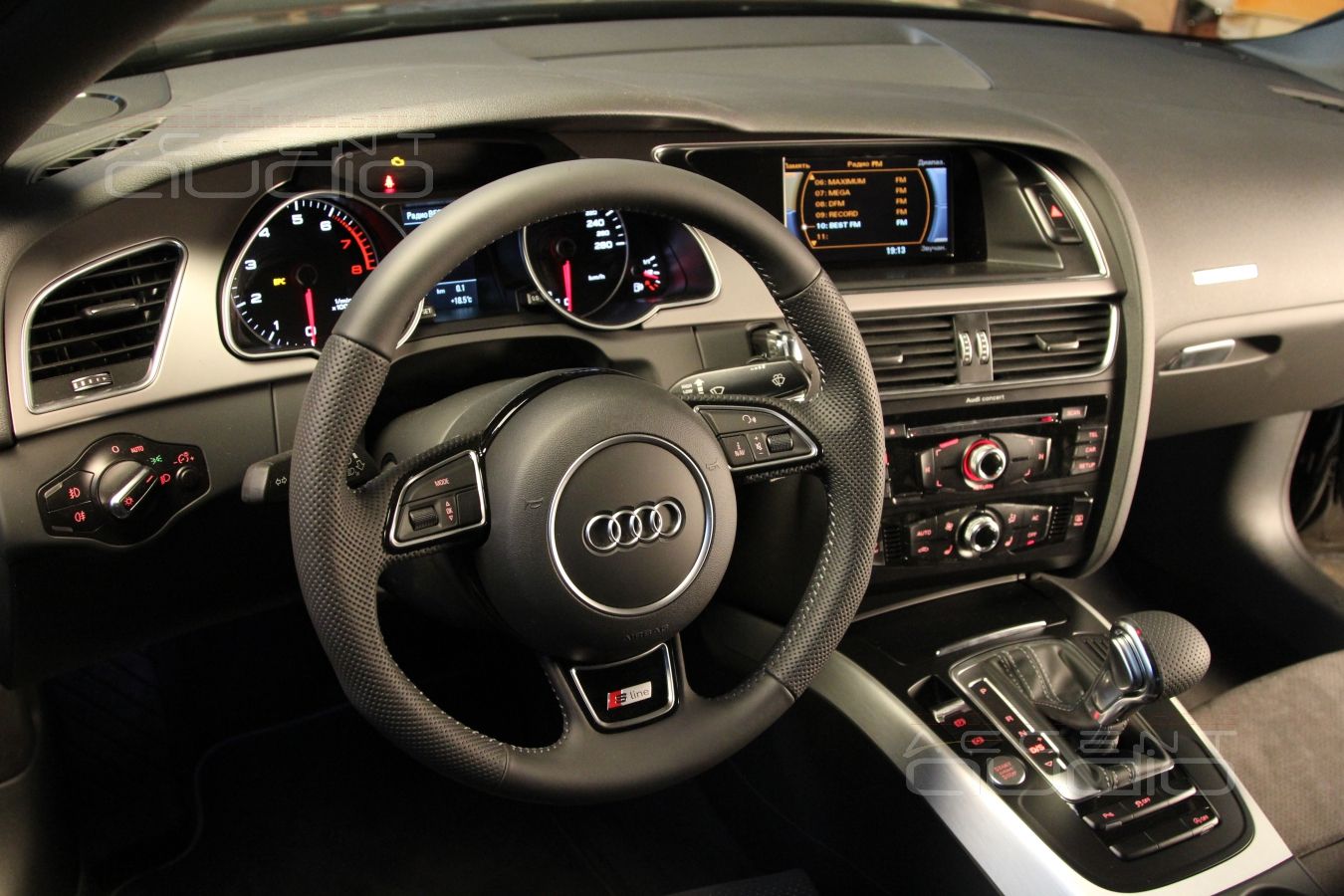 Настоящая аудиосистема в Audi A5 S-Line