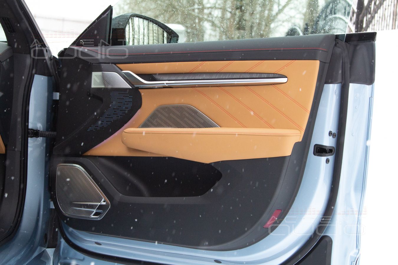 Установка мидбасовых Eton Graphit 16 и аудиоподготовка дверей Zeekr