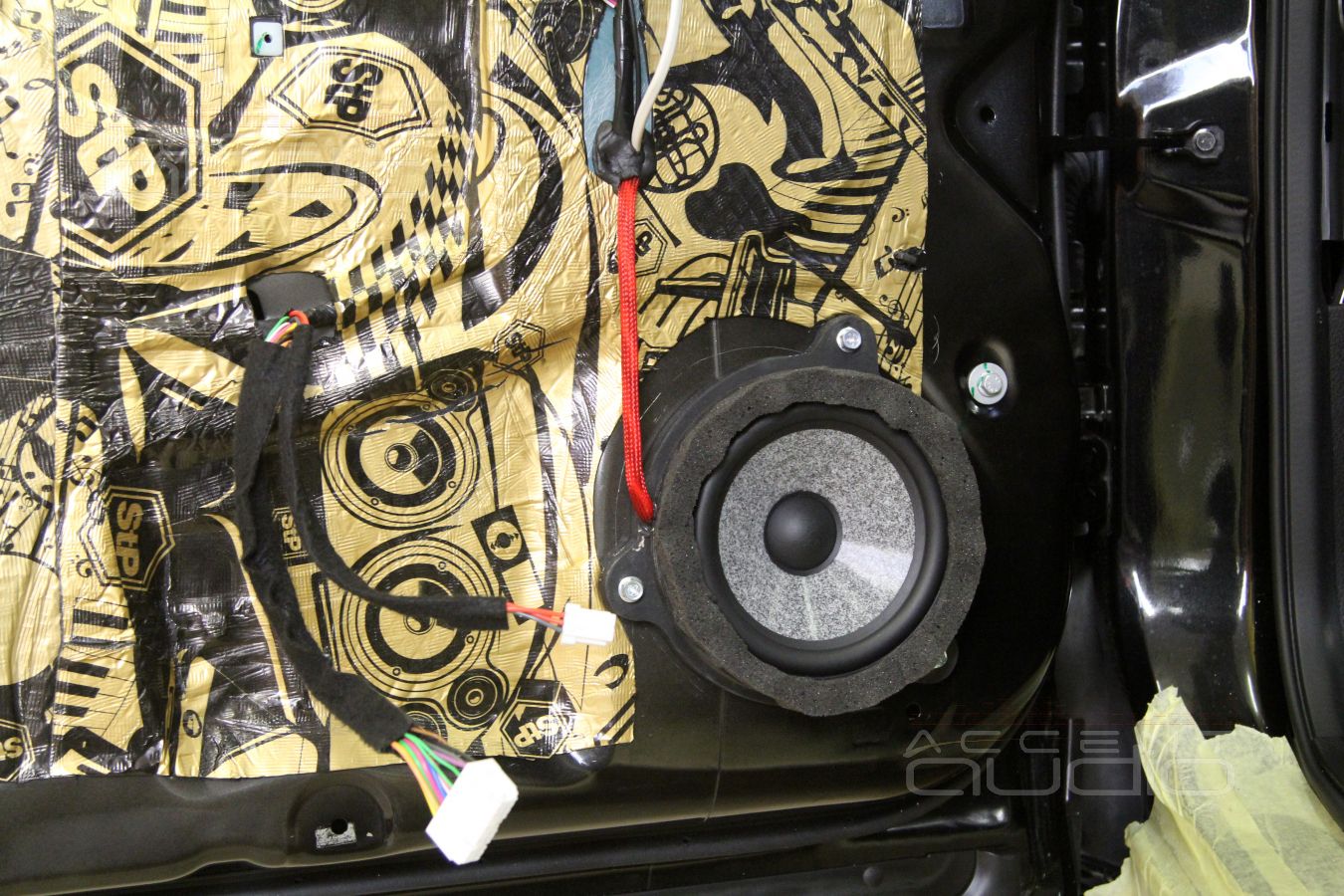 Аудиоподготовка передних дверей