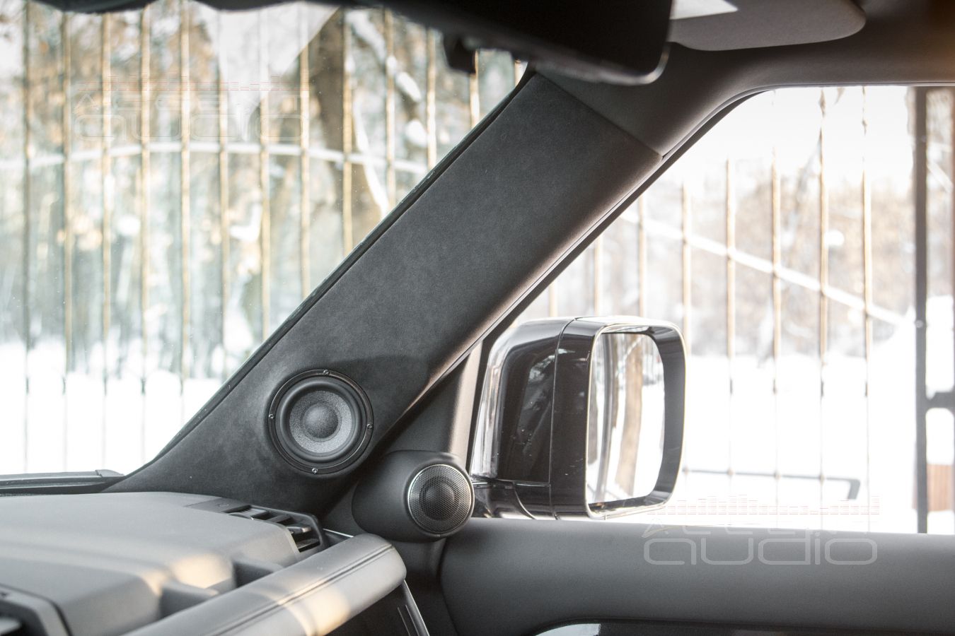 Выбор и дизайн: правильная установка СЧ-ВЧ динамиков Brax в LandRover Defender