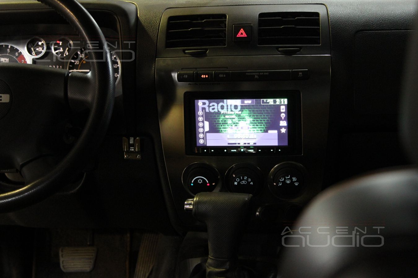 Pioneer AVH-X8500bt в Hummer H3
