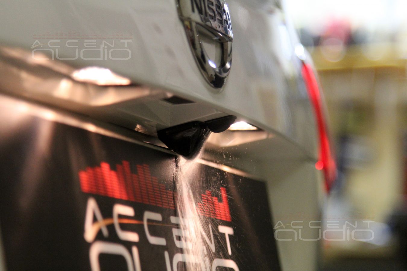 Камера заднего вида и ее омыватель для Qashqai-я