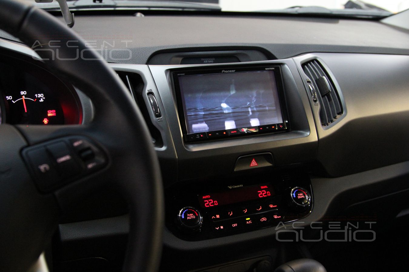 Kia Sportage NEW - полная замена аудиосистемы