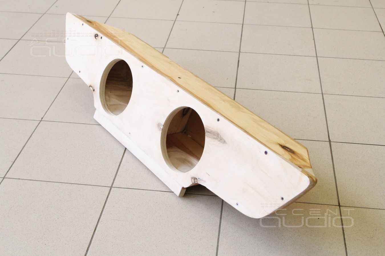 Изготовление и установка сдвоенного сабвуфера Alpine SWR 8D2 В Nissan 370Z