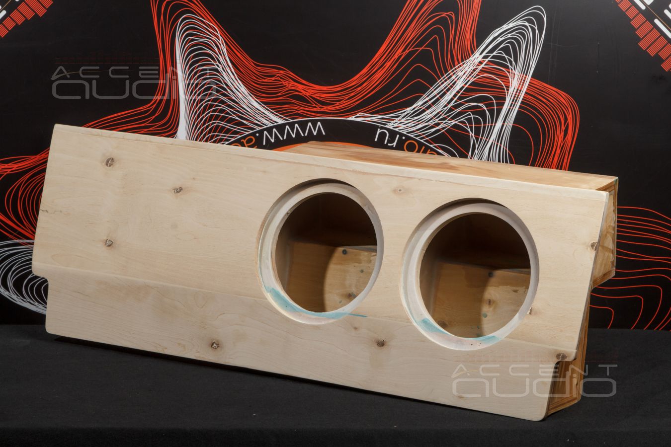 Синий, специальный, сдвоенный сабвуфер стелс для Bentley Bentayga