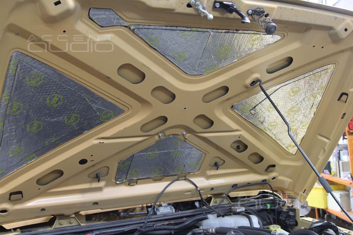 Шумоизоляция кузова Jeep Wrangler Rubicon