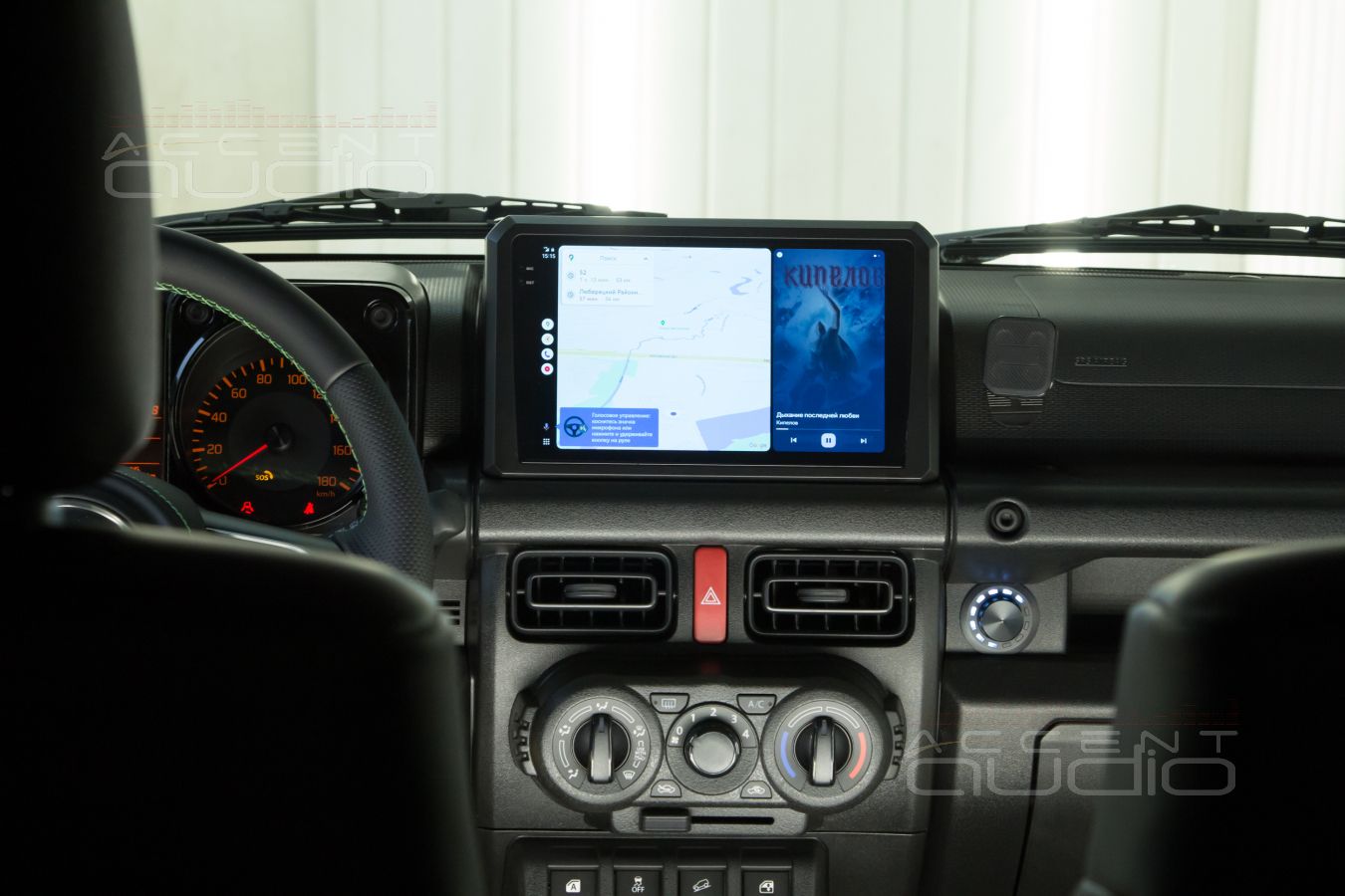 Мощный китаец Teyes CC3 в Suzuki Jimny – самый полный функционал