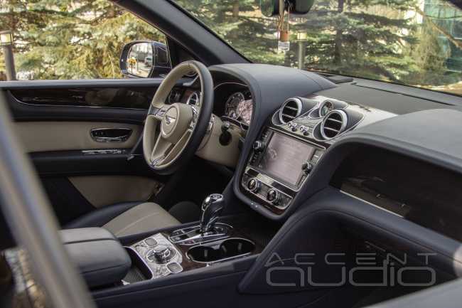 Bentley Premium Sound System, вместо жалкой заводской пародии 