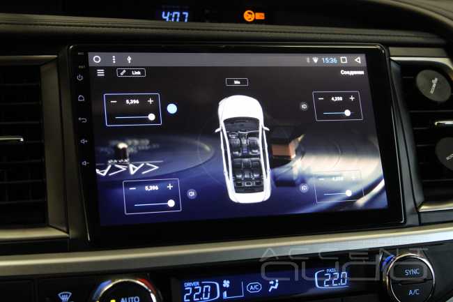 Полная замена аудиосистемы в Toyota Highlander