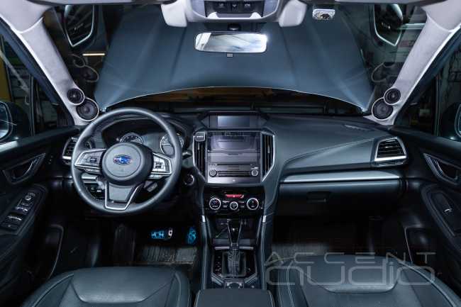 Серьезный звук в новом Subaru Forester