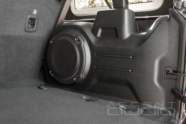 Звуковые решения для нового Jeep Wrangler Rubicon 