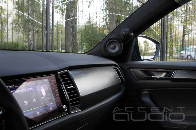 Skoda Kodiaq – первый музыкальный