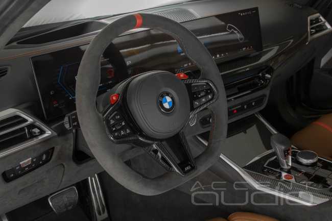Правильно заряженный M3: крутой звук и новый вид салона для BMW M3 Competition