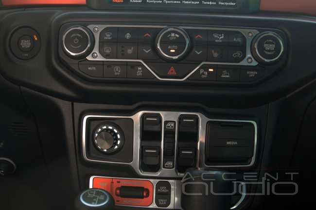 Звуковые решения для нового Jeep Wrangler Rubicon