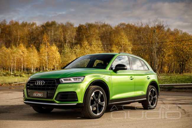 Новый звук в новый Audi Q5 – ярко, стильно, громко !