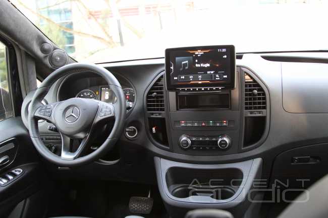 Alpine и Helix – всё, что нужно для мягкого и живого звука в Mercedes-Benz Vito W447