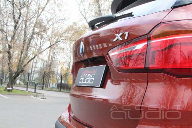 Быстро звук! BLAM в BMW X1 за один день.