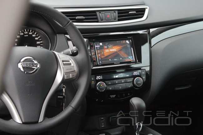 Pioneer отлично смотрится в Nissan Qashqai 2015