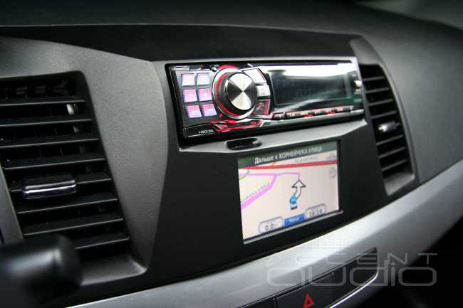 Навигация и звук в Lancer X. Эксклюзивная инсталляция !