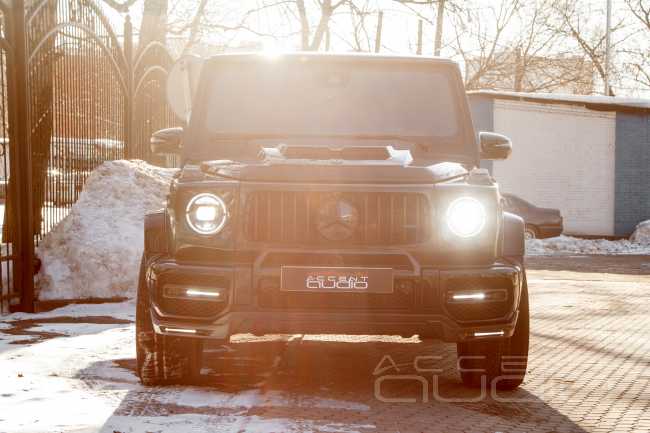 Громкий Sound Quality для Gelandewagen AMG63S !