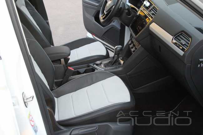 Перешив сидений в новом Tiguan и модернизация аудиосистемы Composition Media 