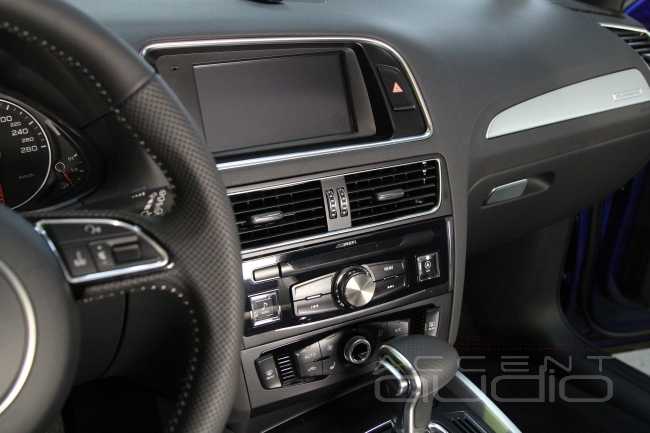 Установка Alpine X701D-A в новый Audi Q5 2016