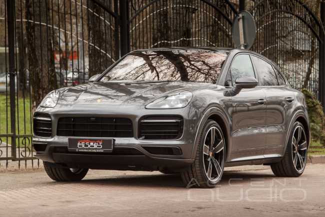 Бюджетная модернизация аудиосистемы в Porsche Cayenne Coupe 2022