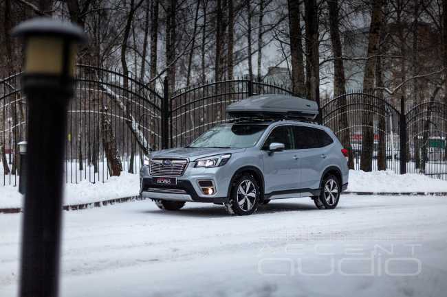 Серьезный звук в новом Subaru Forester