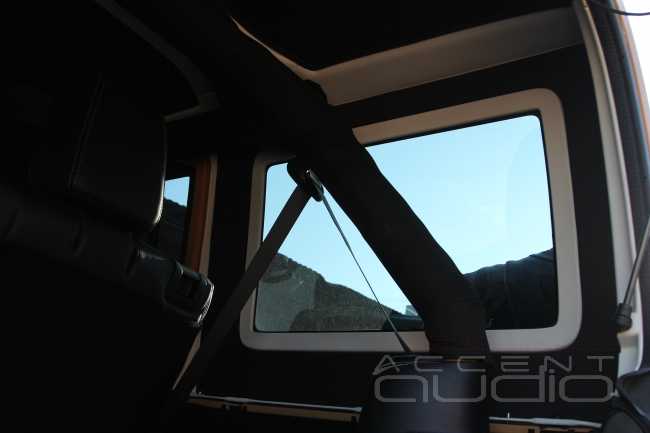 Шумоизоляции крыши и кузова Jeep Wrangler Rubicon