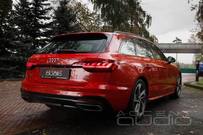 Audi A4 Avant: лучшему автомобилю – лучший звук !