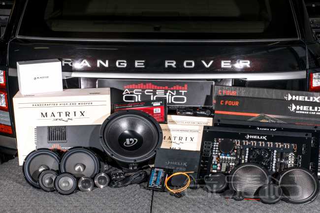 Hi-End аудиосистема в Range Rover Autobiography