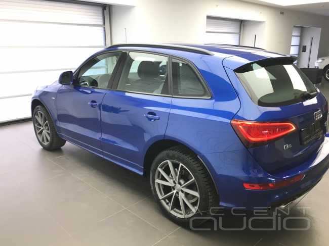 Установка Alpine X701D-A в новый Audi Q5 2016