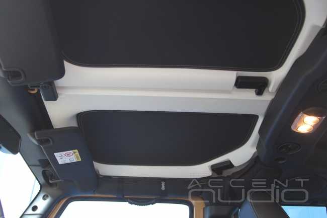 Шумоизоляции крыши и кузова Jeep Wrangler Rubicon