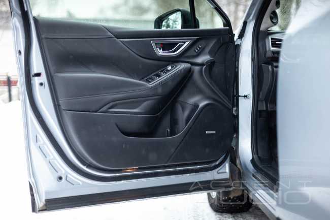 Серьезный звук в новом Subaru Forester