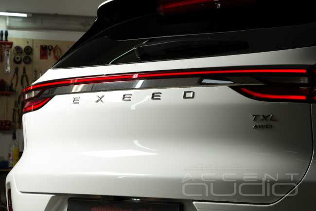 Наши решения для Chery Exeed: интеграция сабвуферов и не только