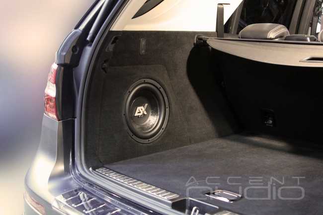 Модернизация штатной аудиосистемы в Mercedes-Benz ML 2015