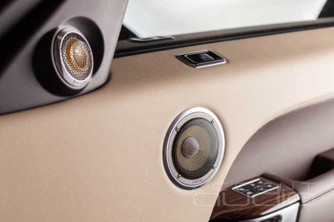 Жёлтая роскошь звука Focal KX для нового Range Rover Sport