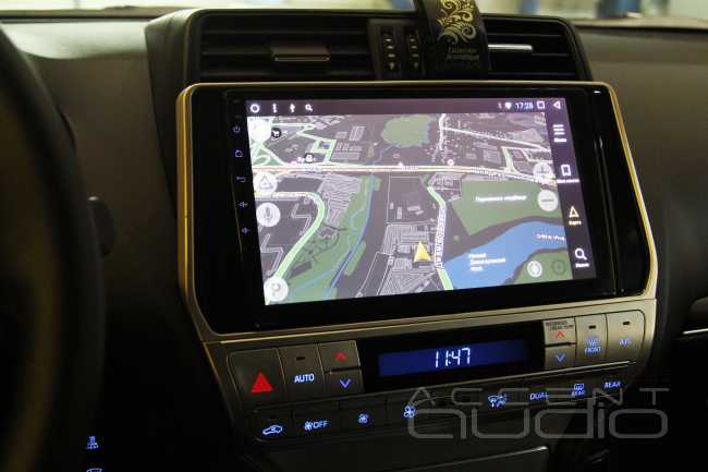 Замена магнитолы в Toyota Land Cruiser Prado 150
