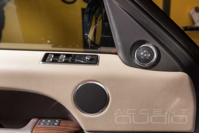 Жёлтая роскошь звука Focal KX для нового Range Rover Sport