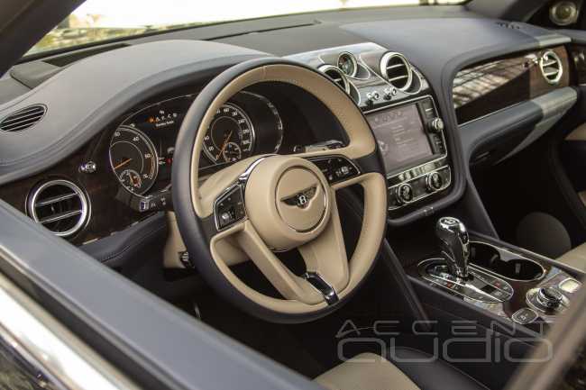 Bentley Premium Sound System, вместо жалкой заводской пародии 
