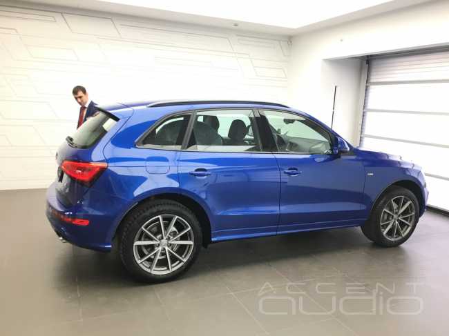 Установка Alpine X701D-A в новый Audi Q5 2016
