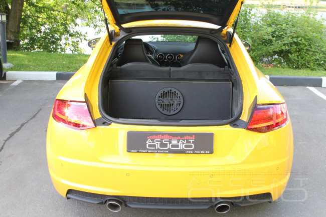 Желтый гром: Модернизация аудиосистемы в новом Audi TT quattro