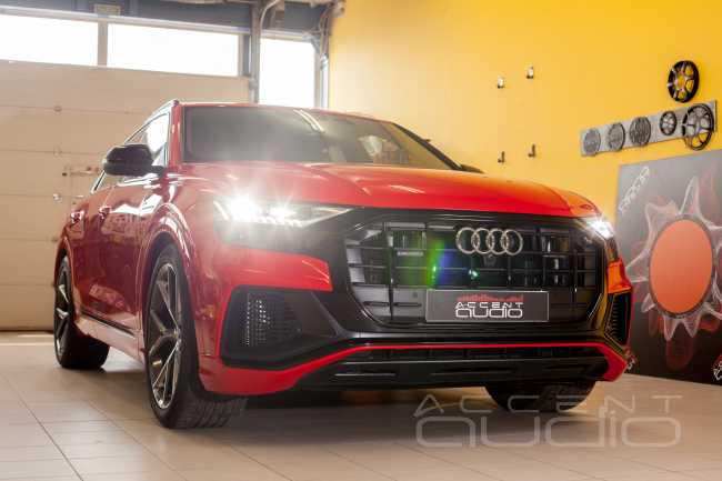 Hi-End аудиосистема для Audi Q8 и как на ней сэкономить