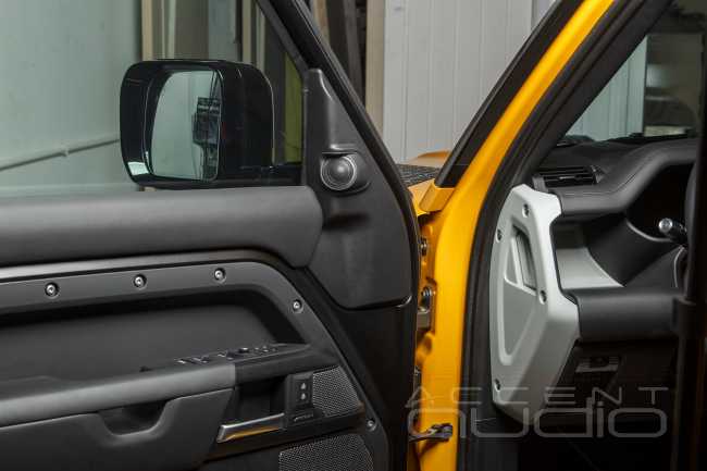Лучшая аудиосистема Audiotec-Fischer для LandRover Defender 2022