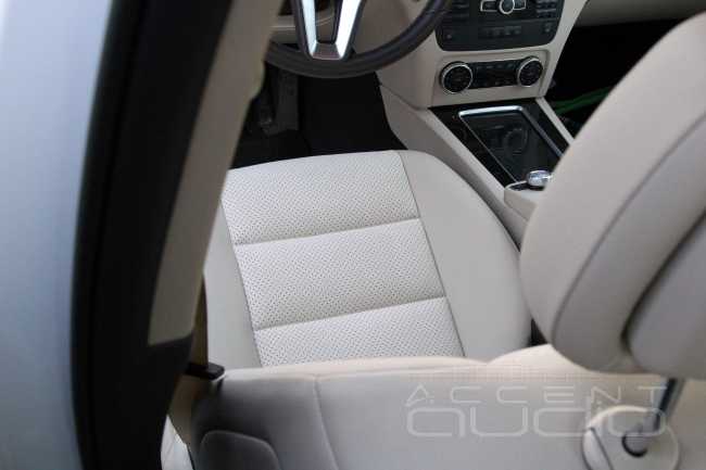 Сидения из алькантары – новый комфорт Mercdes-Benz GLK