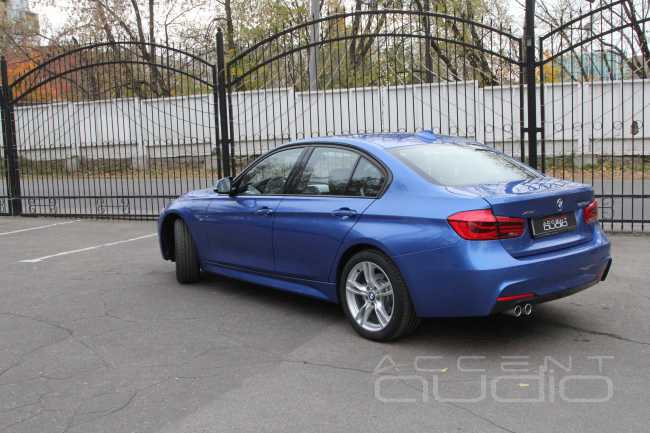 Тюнинг BMW F30 M Performance. Соответствие аудиосистемы с внешним видом и комфортом внутри