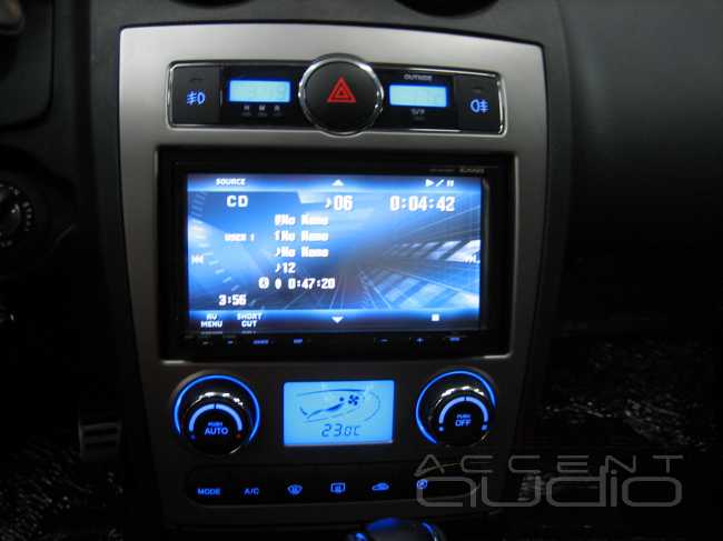 AV-центр камера заднего вида в Hyundai Coupe NEW