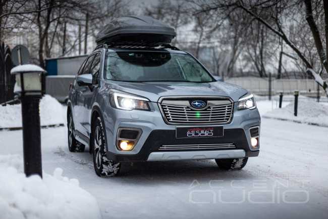 Серьезный звук в новом Subaru Forester